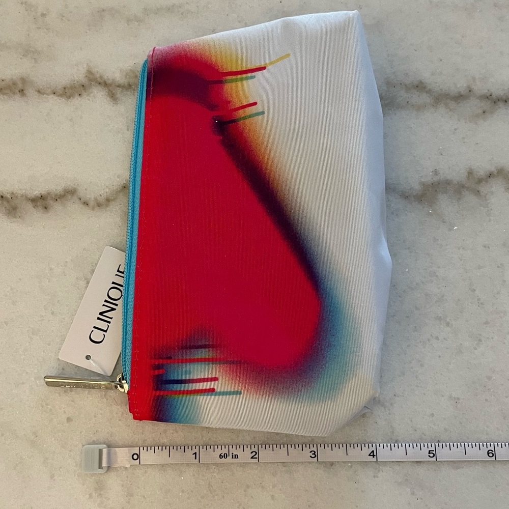 🩵6/$30 — Clinique Multicolor Cosmetic Bag - Picture 5 of 5